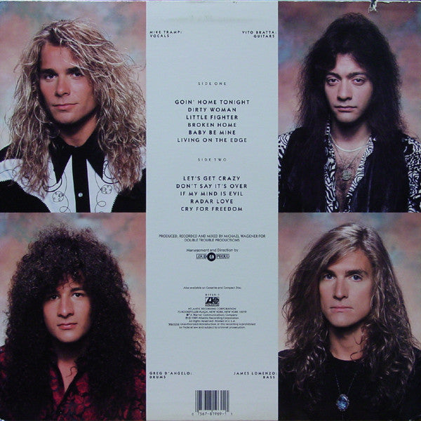 White Lion - Big Game - VG+ LP Record 1989 Atlantic USA Original Vinyl - Hard Rock - Shuga Records