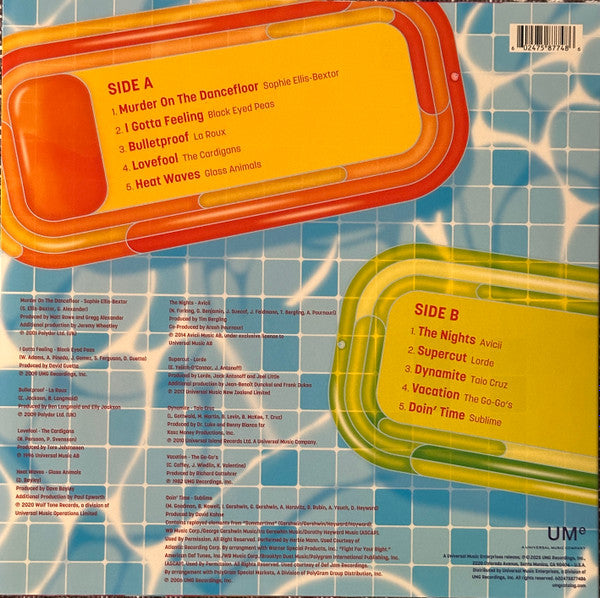 Various - Sunshine Setlist - New LP Record 2025 UME Target Exclusive Translucent Blue Vinyl - Pop / Rock - Shuga Records