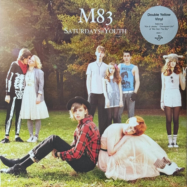 M83 - Saturday's = Youth (2008) - New 2 LP Record 2025 Mute USA Yellow Vinyl - Synth Pop / Pop / Shoegaze - Shuga Records
