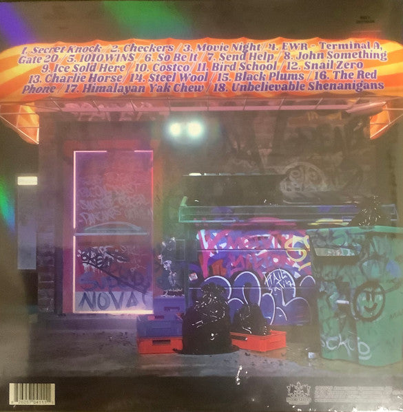 Aesop Rock - Black Hole Superette - Mint- 2 LP Record 2025 Rhymesayers Entertainment Black Ice Vinyl & Foil Cover - Hip Hop - Shuga Records