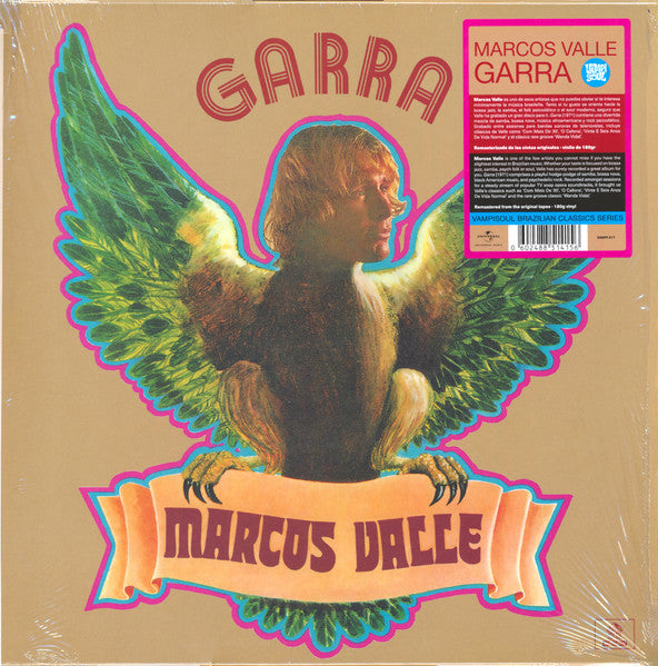 Marcos Valle - Garra (1971) - New LP Record 2025 Vampi Soul Odeon Spain Vinyl - Brazilian / Bossa Nova / MPB / Jazz-Funk - Shuga Records