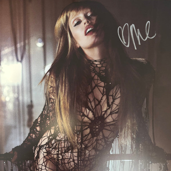 Signed Autographed - Miley Cyrus - Something Beautiful - New LP Record 2025 Columbia Sea Blue Vinyl & Signed Insert - Pop / Alt-Pop - Shuga Records