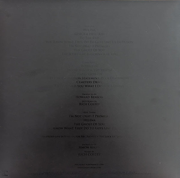 My Chemical Romance - Three Cheers For Sweet Revenge (2005) - New 2 LP Record 2025 Reprise Red & Black Corona Vinyl - Alternative Rock / Emo / Post-Hardcore - Shuga Records