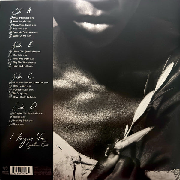 Cynthia Erivo - I Forgive You - New 2 LP Record 2025 Verve Republic Cobalt & Bone Marble Vinyl & Alternate Cover - Soul / R&B / Neo Soul - Shuga Records