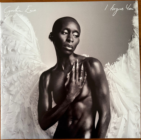 Signed Autographed - Cynthia Erivo - I Forgive You - New 2 LP Record 2025 Verve Republic White & Grey Marble, Alternate Cover & Signed Litho - Soul / R&B - Shuga Records