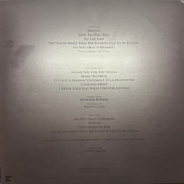 My Chemical Romance - Three Cheers For Sweet Revenge (2004) - New 2 LP Record 2025 Reprise Urban Exclusive Red & White Corona Vinyl - Emo / Alternative Rock / Pop Punk / Hardcore - Shuga Records