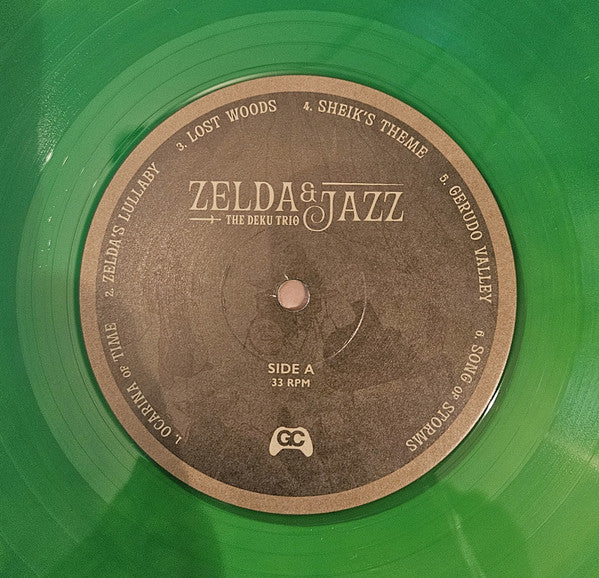 The Deku Trio - Zelda & Jazz - New LP Record 2025 GameChops Green Marble Vinyl - Video Game Soundtrack / Jazz - Shuga Records