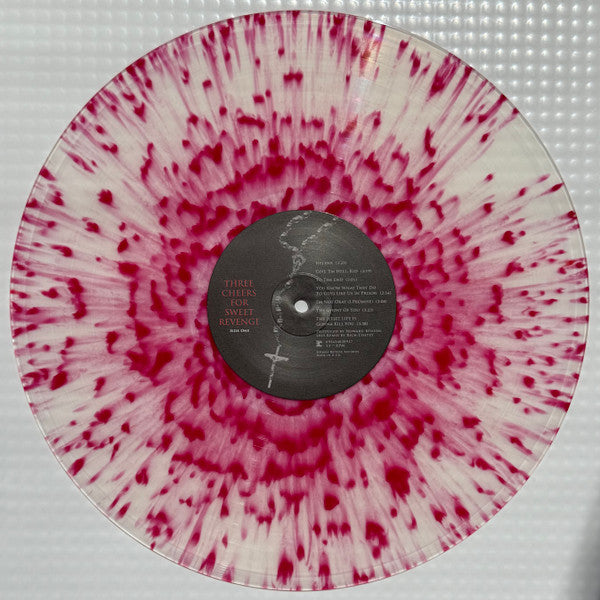 My Chemical Romance - Three Cheers For Sweet Revenge (2004) - Mint- 2 LP Record 2025 Reprise HOT TOPIC Exclusive White With Red Splatter Vinyl - Alternative Rock / Emo