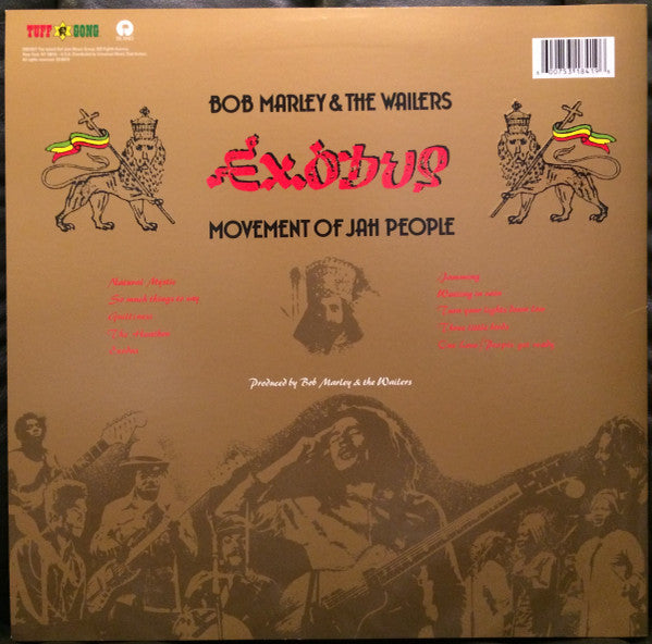 Bob Marley & The Wailers - Exodus (1977) - Mint- LP Record 2009 Island Tuff Gong USA 180 gram Vinyl - Reggae / Roots Reggae - Shuga Records