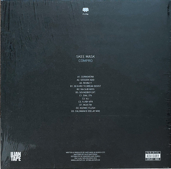 Skee Mask - Compro (2018) - New 2 LP Record 2025 Ilian Tape Germany Vinyl - Techno / Ambient / Breakbeat - Shuga Records
