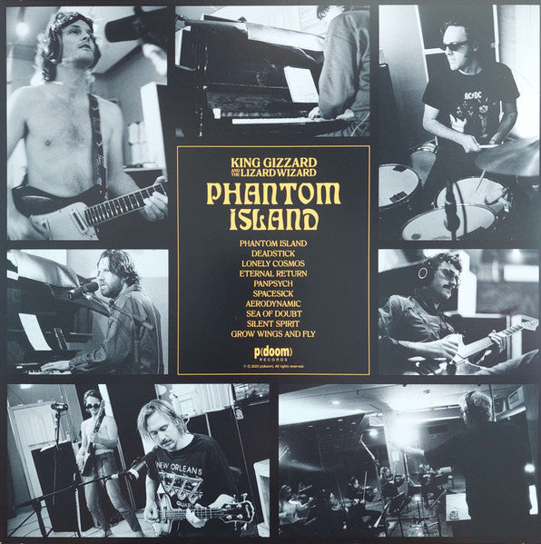King Gizzard And The Lizard Wizard - Phantom Island - New LP Record 2025 p(doom) Vinyl - Psychedelic Rock / Symphonic Rock - Shuga Records