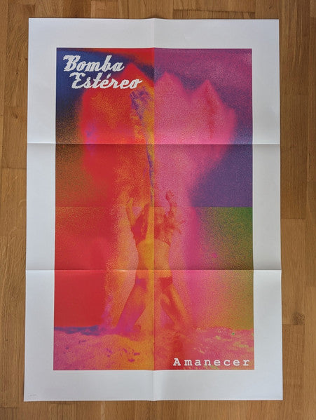 Bomba Estereo - Amanecer (2015) - New 2 LP Record 2025 Sony Highlighter Yellow Vinyl & Poster - Latin / Cumbia / Dance-Pop - Shuga Records
