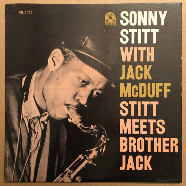 Sonny Stitt With Jack McDuff - Stitt Meets Brother Jack - VG- (lower grade) LP Record 1962 Prestige USA Mono Original Vinyl - Jazz / Bop / Soul-Jazz - Shuga Records
