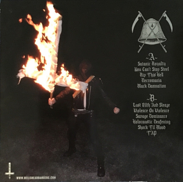Midnight - Satanic Royalty (2011) - Mint- LP Record 2012 Hells Headbangers USA Silver Vinyl & Poster - Heavy Metal / Speed Metal / Punk - Shuga Records