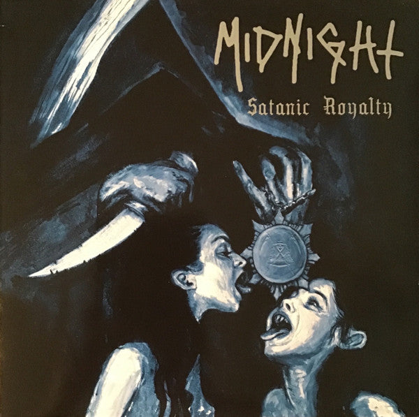 Midnight - Satanic Royalty (2011) - Mint- LP Record 2012 Hells Headbangers USA Silver Vinyl & Poster - Heavy Metal / Speed Metal / Punk - Shuga Records