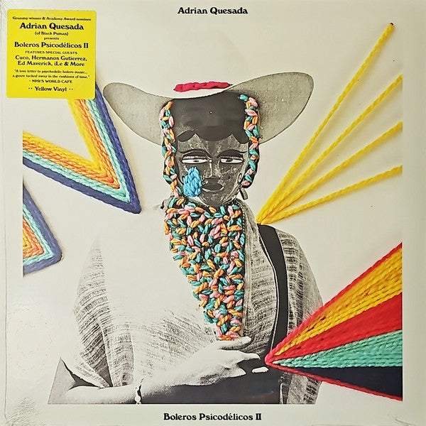 Adrian Quesada - Boleros Psicodélicos II - New LP Record 2025 ATO Yellow Vinyl - Psychedlic Rock / Latin / Bolero - Shuga Records