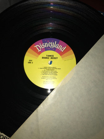 Various - Yankee Doodle Mickey - VG+ LP Record 1980 Walt Disney Disneyland USA Vinyl - Children's - Shuga Records