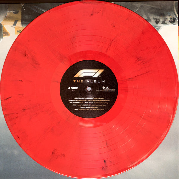 Various - F1 The Album (Music From F1 The Movie) - Mint- LP Record 2025 Atlantic Target Dreamy Red Opaque Vinyl & Insert - Soundtrack