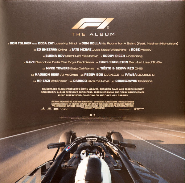 Various - F1 The Album (Music From F1 The Movie) - Mint- LP Record 2025 Atlantic Target Dreamy Red Opaque Vinyl & Insert - Soundtrack