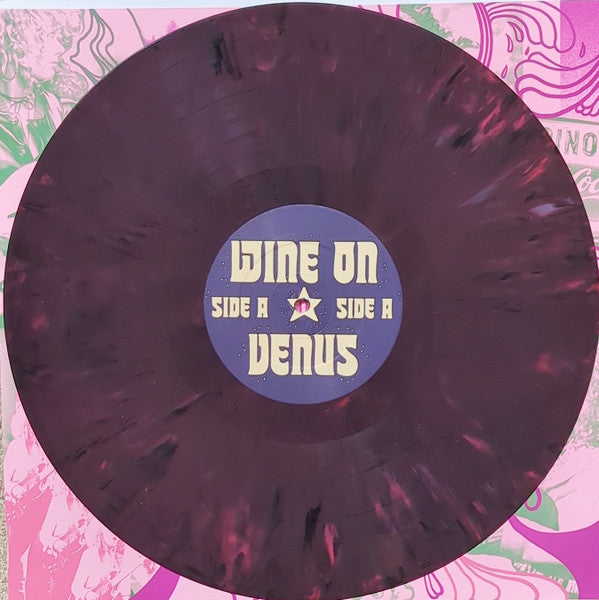 Grace Bowers & The Hodge Podge - Wine On Venus - New LP Record 2025 Grace Bowers Pink & Purple Splattered Vinyl - Soul - Shuga Records
