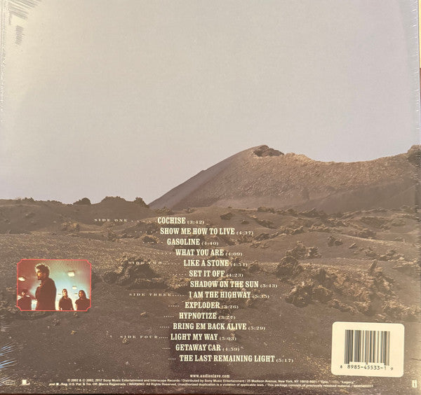 Audioslave - Audioslave (2002) - New 2 LP Record 2025 USA Epic Vinyl - Rock / Hard Rock - Shuga Records