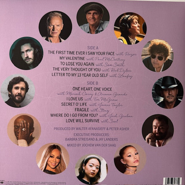 Barbra Streisand - The Secret Of Life - Partners Volume Two - New LP Record 2025 Columbia Blush Vinyl - Pop / Rock / Vocal