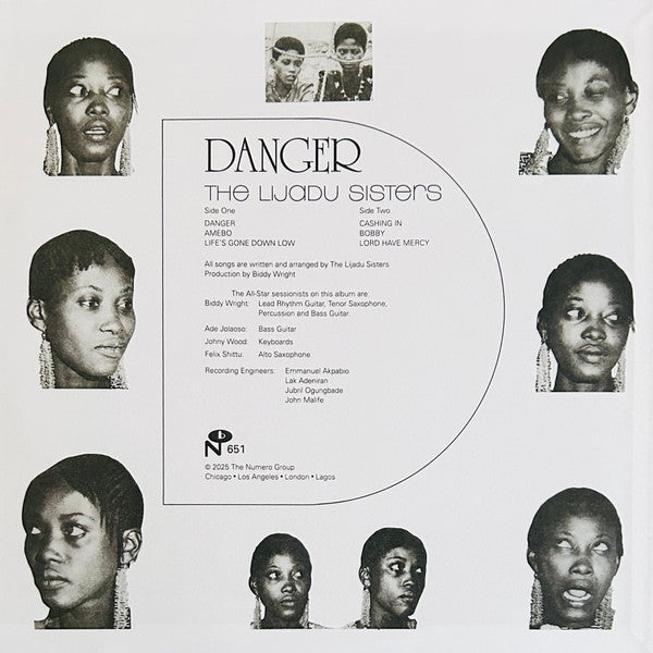 The Lijadu Sisters - Danger (1976) - New LP Record 2025 Numero Group Secretly Society Club Edition Cherry Nebula Vinyl - Afrobeat / Funk / Soul - Shuga Records