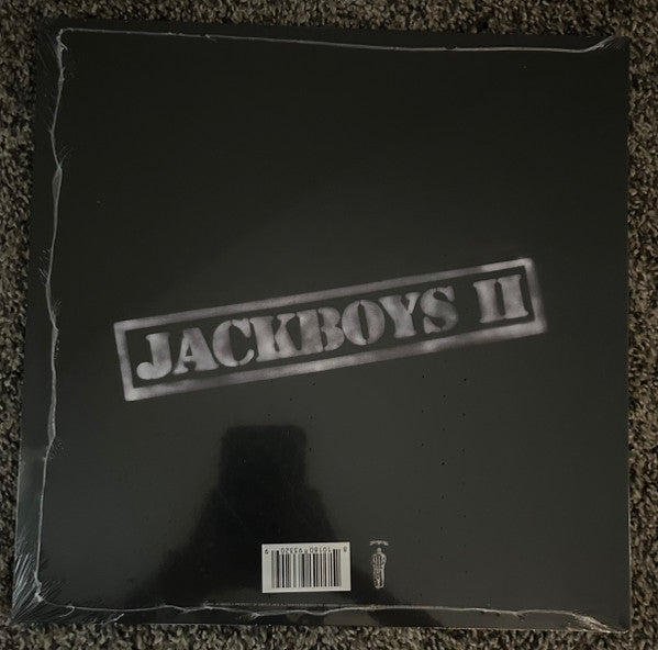 Jackboys & Travis Scott - Jackboys II - Mint- LP Record 2025 Cactus Jack Black Vinyl & Mask Cover - Hip Hop / Trap