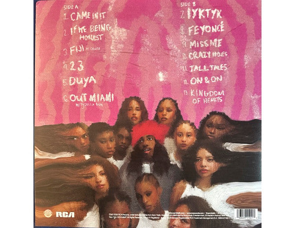 Eem Triplin - Melody Of A Memory New LP Record 2025 RCA Pink & Blue Splatter Vinyl - Hip Hop / Cloud Rap - Shuga Records