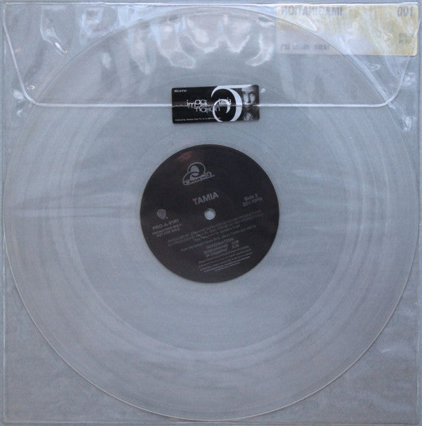 Tamia - Imagination - Mint- 12" Single Record 1997 Qwest Warner USA Promo Clear Vinyl - R&B / Hip Hop