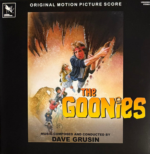 Dave Grusin - The Goonies - Original Motion Picture (40th Anniversary Edition 1985 ) - New LP Record 2025 Varèse Sarabande Barnes & Noble Exclusive Cauldron Point Beach Translucent Tan Vinyl - Soundtrack - Shuga Records