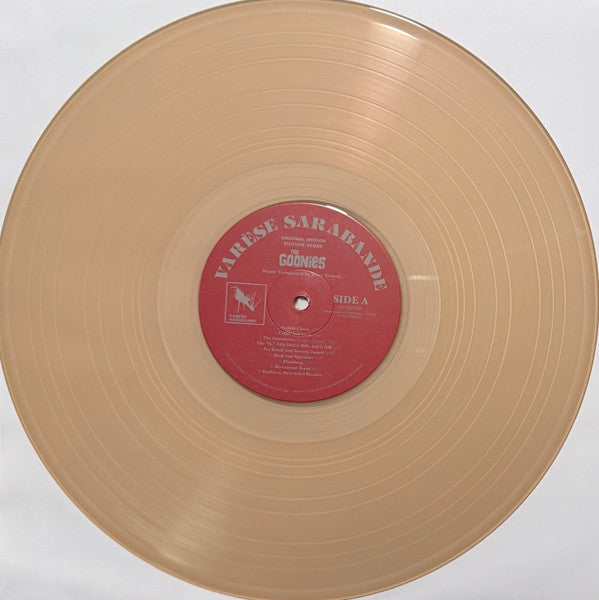 Dave Grusin - The Goonies - Original Motion Picture (40th Anniversary Edition 1985 ) - New LP Record 2025 Varèse Sarabande Barnes & Noble Exclusive Cauldron Point Beach Translucent Tan Vinyl - Soundtrack - Shuga Records