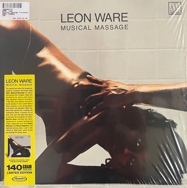 Leon Ware - Musical Massage (1976) - New LP Record 2025 Motown UMG Vinyl - Soul / Funk - Shuga Records