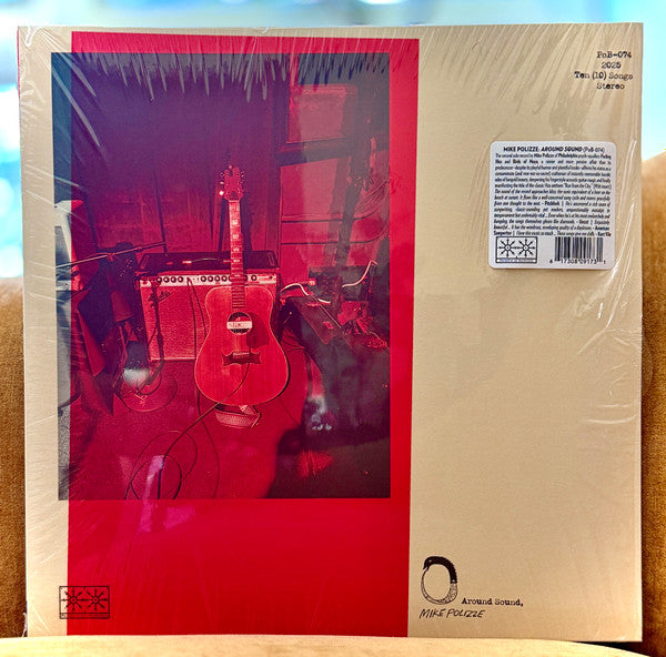 Mike Polizze - Around Sound - Mint- LP Record 2025 Paradise Of Bachelors Vinyl & Insert - Indie Rock / Folk Rock / Acoustic - Shuga Records
