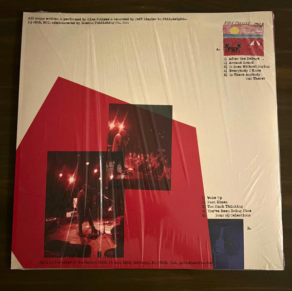 Mike Polizze - Around Sound - Mint- LP Record 2025 Paradise Of Bachelors Vinyl & Insert - Indie Rock / Folk Rock / Acoustic - Shuga Records