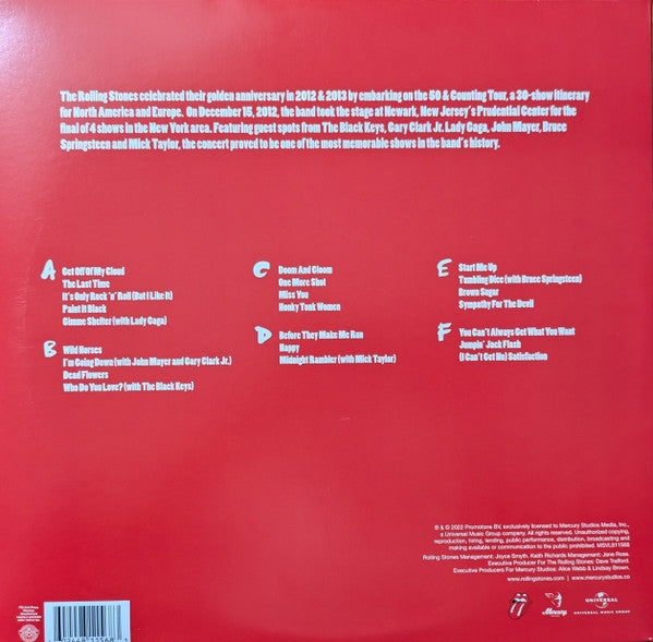 The Rolling Stones - Grrr Live! - Mint- (VG+ cover) 3 LP Record 2024 Mercury Barnes & Noble Exclusive 180 gram White Vinyl - Rock & Roll - Shuga Records