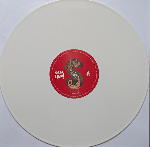 The Rolling Stones - Grrr Live! - Mint- (VG+ cover) 3 LP Record 2024 Mercury Barnes & Noble Exclusive 180 gram White Vinyl - Rock & Roll - Shuga Records