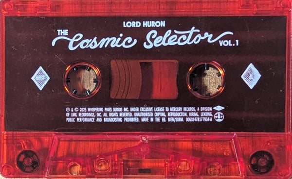 Lord Huron - The Cosmic Selector Vol. 1 - New Cassette Record 2025 Mercury Red Tape - Rock / Folk Rock - Shuga Records