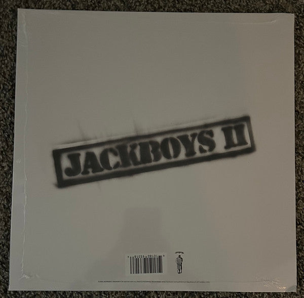 Jackboys & Travis Scott - Jackboys II - Mint- LP Record 2025 Cactus Jack Black Vinyl & Tape Cover - Hip Hop / Trap