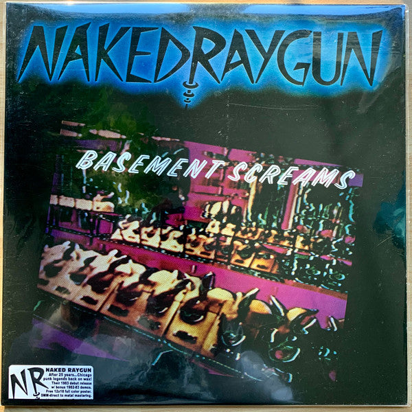 Naked Raygun - Basement Screams (Remastered)(1983) - Mint- LP Record 2007 Haunted Town USA Black Vinyl & Poster - Punk / Post-Hardcore - Shuga Records