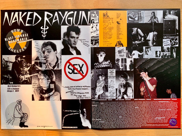 Naked Raygun - Basement Screams (Remastered)(1983) - Mint- LP Record 2007 Haunted Town USA Black Vinyl & Poster - Punk / Post-Hardcore - Shuga Records