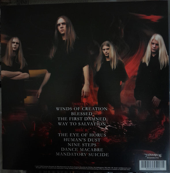 Decapitated - Winds Of Creation (2000) - New LP Record 2025 Earache Red Transparent & Orange Merge Vinyl - Death Metal - Shuga Records