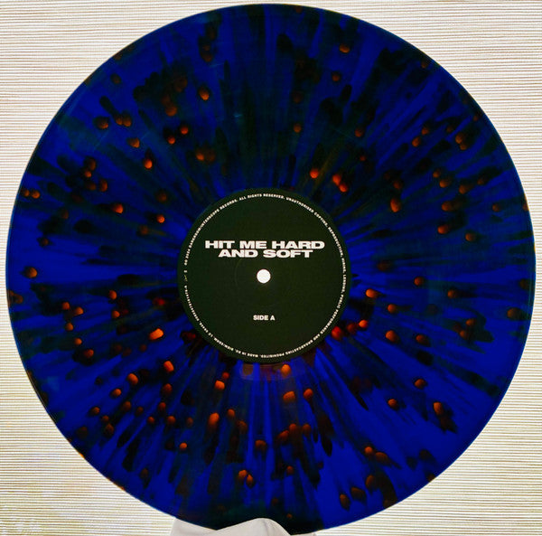 Billie Eilish - Hit Me Hard And Soft (2024) - Mint- LP Record 2025 Darkroom Interscope Blue & Orange Splatter Bio Vinyl, Foil Cover & Poster - Pop - Shuga Records