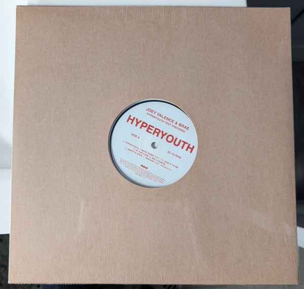 Joey Valence & Brae - Hyperyouth - New LP Record 2025 RCA Vinyl - Electro / Dance-pop / Hardcore Hip-Hop / Miami Bass - Shuga Records