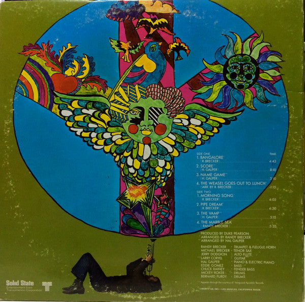 Randy Brecker - Score VG+ LP Record 1970 Solid State USA Vinyl - Jazz-Funk / Jazz-Soul - Shuga Records