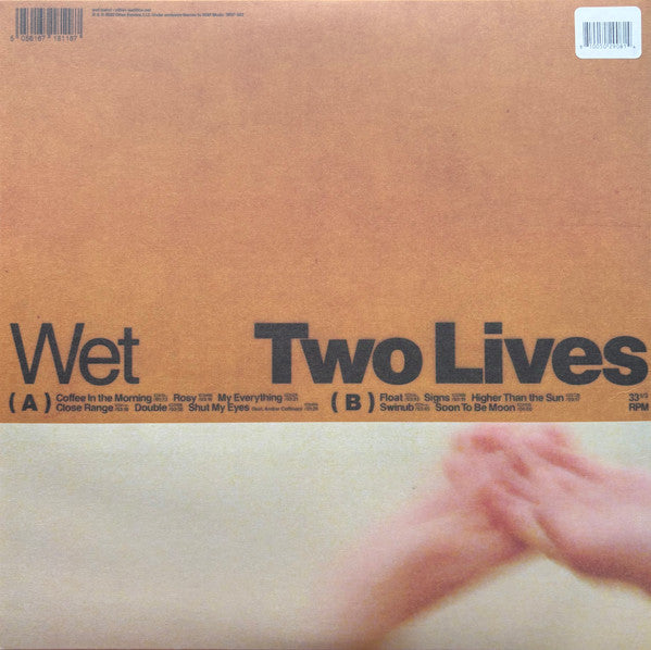 Wet - Two Lives - New LP Record 2025 Other Exotica 30SF Urban Outfitters Exclusive Tabby Cat Gold Vinyl - Indie Pop - Shuga Records