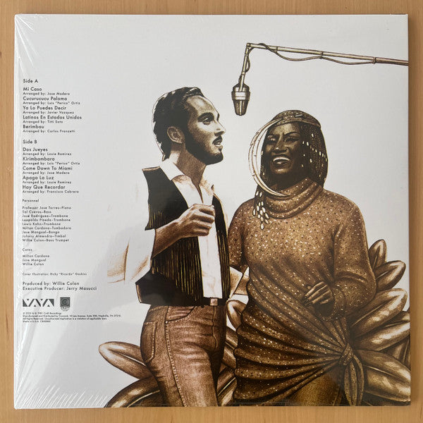 Celia Cruz & Willie Colon - Celia y Willie (1981) - VG+ LP Record 2025 Craft Vaya 180 gram Vinyl - Salsa / Latin - Shuga Records