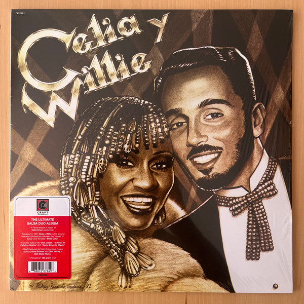 Celia Cruz & Willie Colon - Celia y Willie (1981) - VG+ LP Record 2025 Craft Vaya 180 gram Vinyl - Salsa / Latin - Shuga Records