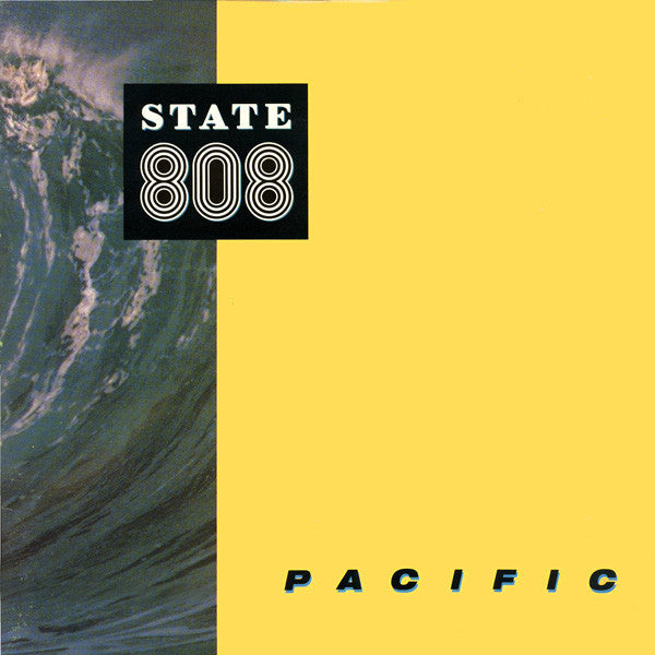 808 State - Pacific - VG- (Lower grade vinyl) 12" Single Record 1990 Tommy Boy USA Vinyl - Electronic / Techno / Ambient - Shuga Records