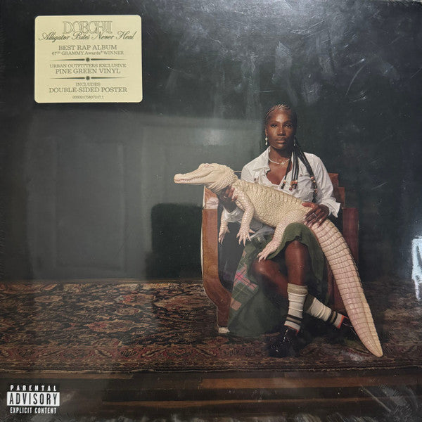 Doechii - Alligator Bites Never Heal - New LP Record 2024 Top Dawg Urban Outfitters Exclusive Pine Green Vinyl & Poster - Hip Hop / Pop Rap - Shuga Records